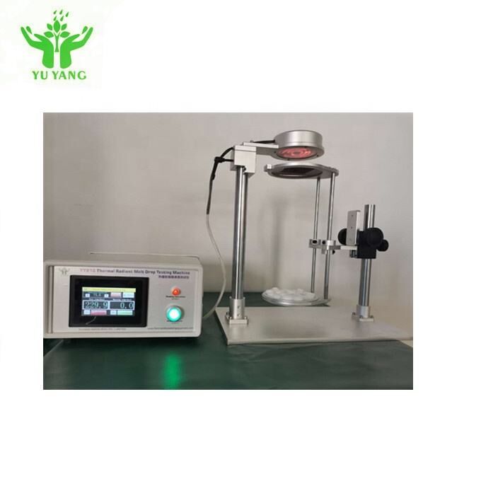 Teste de queda de fusão de radiação térmica com 30KW/m2 Armário de ensaio de radiação térmica de aço inoxidável Conforme à norma NF P92-501