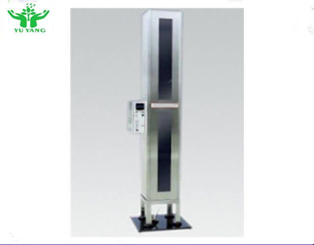 NFPA 701-2004 Métodos 2 Testador de Propagação de Chama com Queimador de 800BTU/ft3 ~ 1000BTU/ft3 Calor, Bico de 100mm e Estrutura de Aço Inoxidável 304