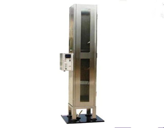 NFPA 701-2004 Métodos 2 Testador de Propagação de Chama com Queimador de 800BTU/ft3 ~ 1000BTU/ft3 Calor, Bico de 100mm e Estrutura de Aço Inoxidável 304