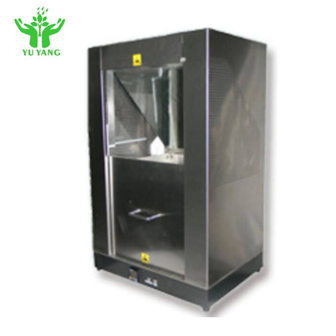ASTM D4151 Teste de inflamabilidade de cobertores com espécime de 70 mmx70 mm e equipamento de ensaio de incêndio com comprimento de chama de 16 mm