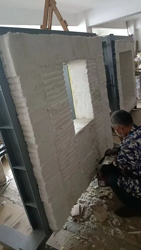 Forno de Resistência ao Fogo Vertical em Conformidade com a ISO 834 com Temperatura de 1200 °C e Construção Modular