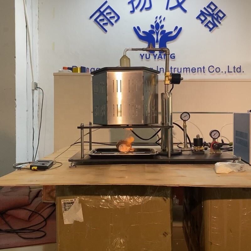 Teste de temperatura de ignição mínima de poeira combustível de 230 V 50 Hz com máquina de ensaio de inflamabilidade de 0 ~ 1 bar