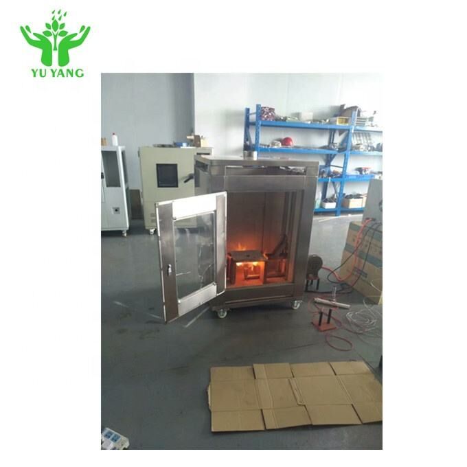 Equipamento de ensaio de revestimento de resistência ao fogo de aço inoxidável ISO 834-1 Compatível com alarme de temperatura 180°C-220°C±2°C