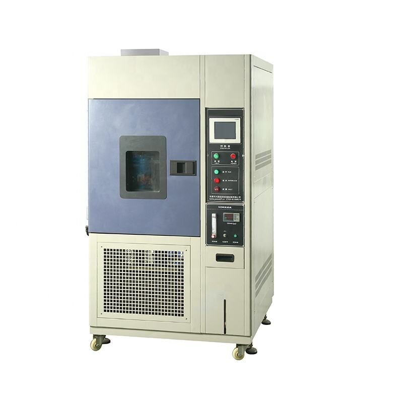 Câmara de Envelhecimento por Ozônio em Aço Inoxidável com Concentração de Ozônio de 50~1000 pphm e Controlador Programável com Tela Sensível ao Toque