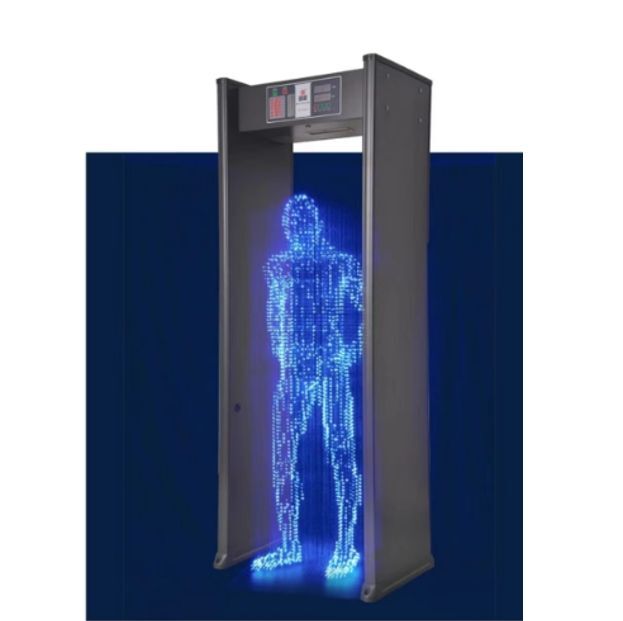 Walk Through Metal Detector Security Door Entrance Metal Detection Gate Factory Price