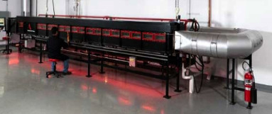 Instrumento horizontal do teste do túnel do UL 910 do equipamento de testes da inflamabilidade de 12 quilowatts/NFPA 262 Steiner