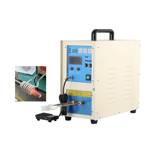 Aquecedor de Indução de Alta Frequência 25KW Máquina de Solda 380v para Têmpera Recozimento Nova Usada Condição Bomba de Metal Engrenagem Motor