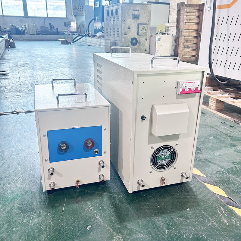 Gerador de aquecimento por indução eletromagnética de alta frequência para barras de aço em máquinas de metal e metalurgia