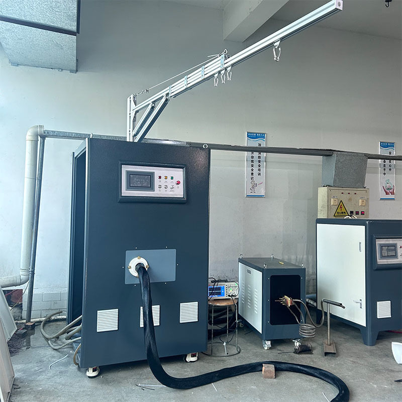 Equipamento de aquecimento por indução de 120 kW Máquina de aquecimento por indução de billet e brasagem de ponta de carburo