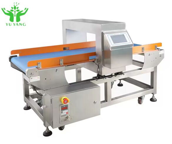Sistema de transporte de detector de metais de alta sensibilidade para alimentos industriais para detecção de objetos estranhos