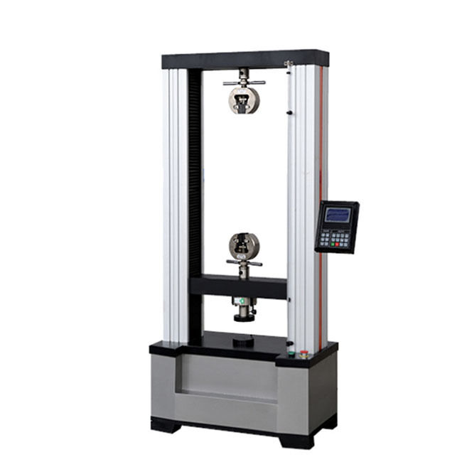 Máquina de ensaio de tração de coluna única de 10 kN Display digital para embalagem de filme de borracha têxtil