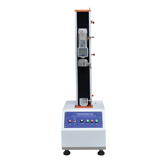 Verificador elástico automático de coluna única 5kN 10kN para testes de laboratório de alongamento de adesão de casca