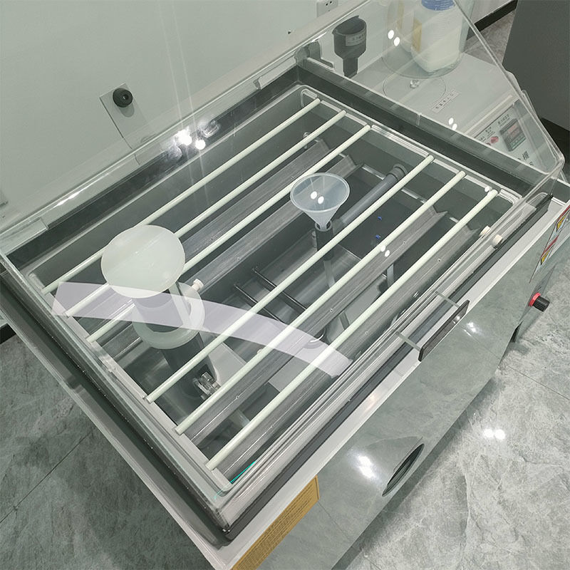 Novo laboratório Utilize spray de sal de plástico eletrônico para a câmara de ensaio Temperatura Umidade Corrosão Material de aço cíclico Equipamento Ar