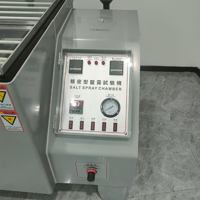 Máquina de teste eletrônico de corrosão de nevoeiro de sal 220V estilo onda câmara de envelhecimento de spray de sal 1 ano de garantia resistência à névoa de sal