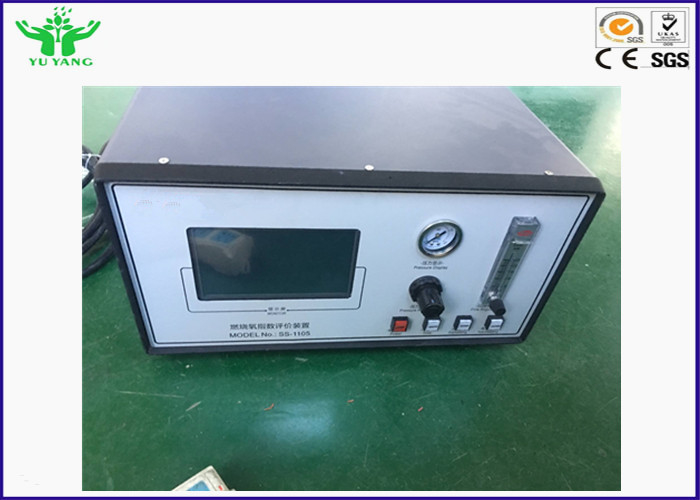 C.A. de alta temperatura 220V 50 do equipamento de testes do índice do oxigênio do ISO 4589-3/60Hz 2A