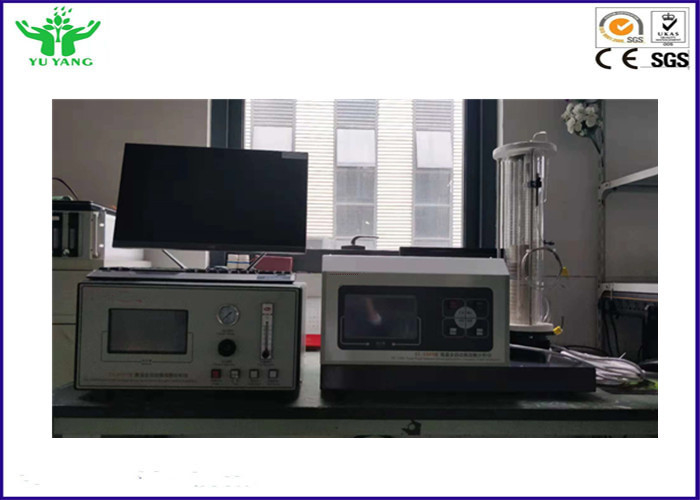 C.A. de alta temperatura 220V 50 do equipamento de testes do índice do oxigênio do ISO 4589-3/60Hz 2A