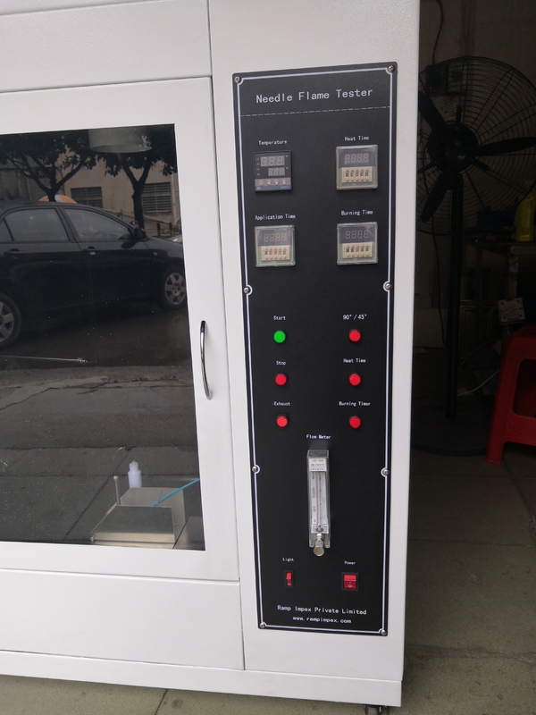 Câmara durável do teste da inflamabilidade IEC60695-11-5, verificador da chama da agulha para IEC60695-2-2