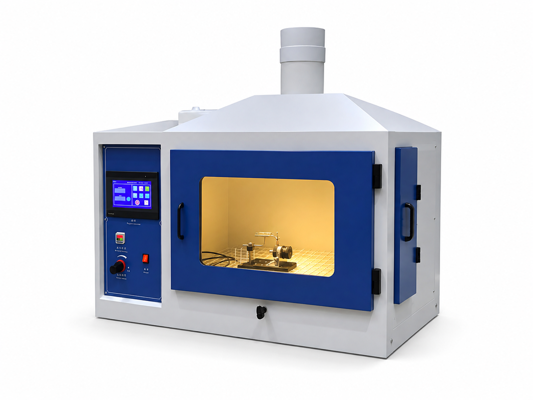 Máquina de Teste de Inflamabilidade de Chama Única para Materiais de Construção EN ISO 11925-2