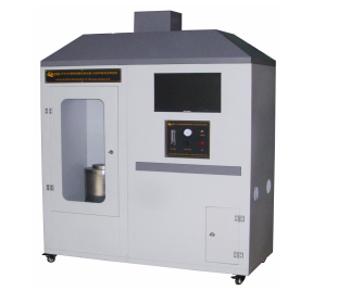 Teste de inflamabilidade UL94 com temperatura de ensaio de 0 ∼ 500 °C, fluxo de ar ajustável e precisão de temperatura de ± 1 °C para materiais electrónicos de borracha de plástico