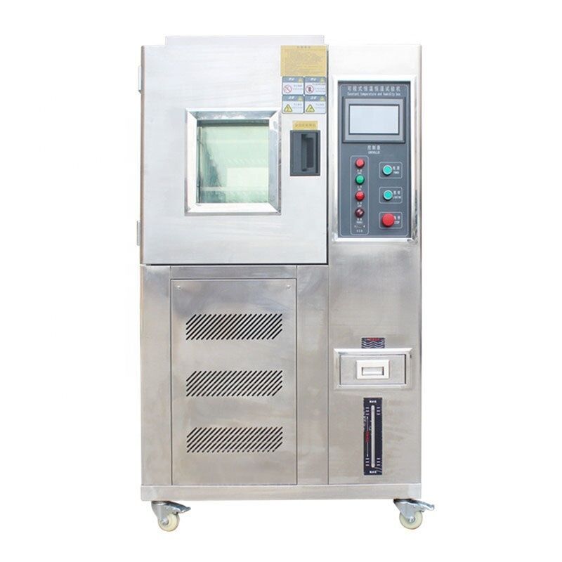 Câmara de Teste de Temperatura e Umidade Constante com Faixa de Umidade de 20%-98% RH, Câmara Interna de Aço Inoxidável SUS #304 e Tela LCD Touch Screen
