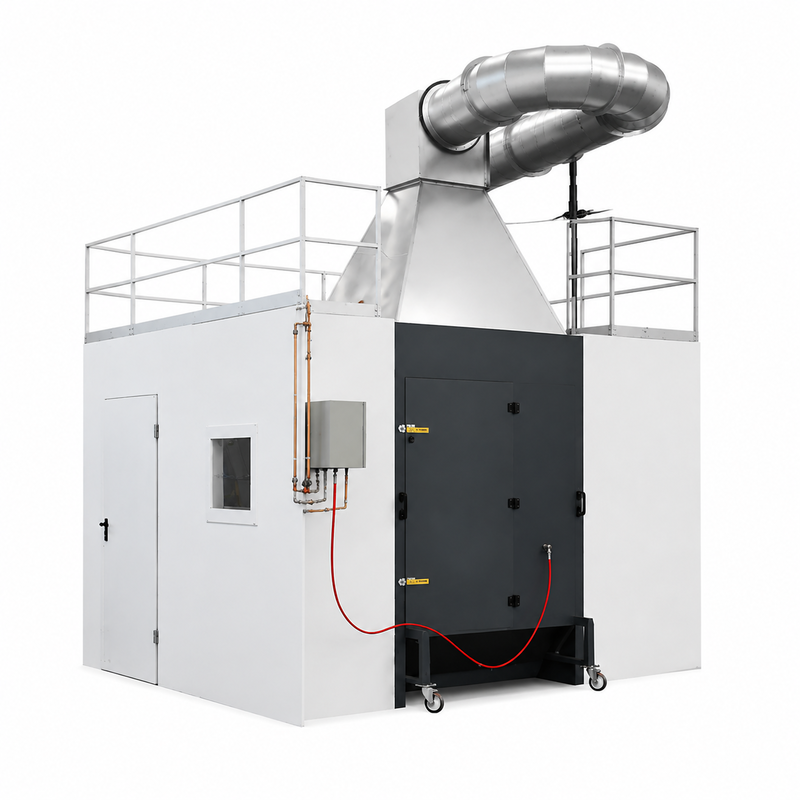 Aparelho automático de ensaio de combustível único SBI Reacção ao fogo Equipamento de ensaio de materiais de construção