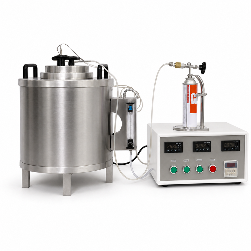 Instrumento de Análise de Combustão de Polímeros ASTM D1929 ISO 871 Equipamento de Laboratório para Teste de Temperatura de Ignição de Materiais para Pesquisa em Plásticos
