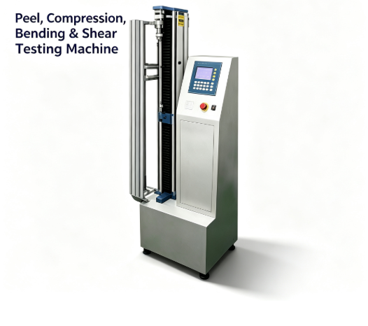 Universal Tensile Testing Equipment with 0.1~500mm/min Speed Range, ±0.5% Accuracy, and 850mm Stroke for Tensile Compression Bending Shear Peel Tests