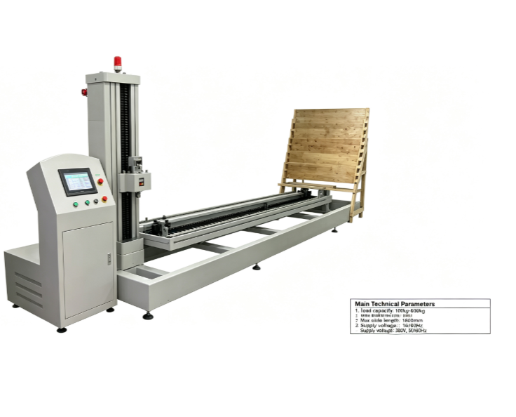 Remote Control Slope Impact Tester with Customizable Load Capacity for ISTA 3E, 3J & 6 Compliance Packaging Testing
