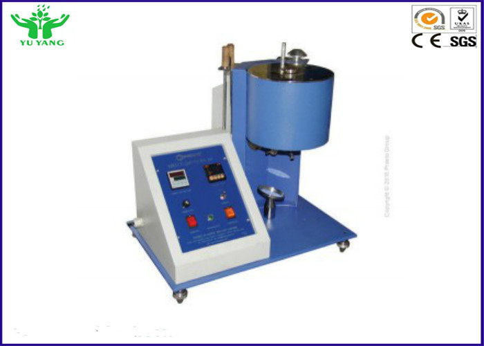 Cor do verificador do índice do fluxo do equipamento/derretimento de testes da inflamabilidade do material plástico ASTM D1238 com visualização ótica de tela táctil