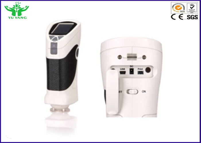 Equipamento de testes de matéria têxtil de AC220V, 0,5 segundos colorímetros portáteis de 8mm Digitas