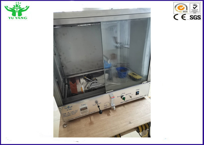 45° escolhem o equipamento de testes GB/T da inflamabilidade do cabo do núcleo 25085 0,1 litros ~ 1 L/MIN