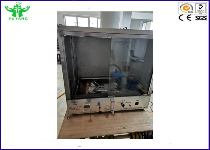 45° escolhem o equipamento de testes GB/T da inflamabilidade do cabo do núcleo 25085 0,1 litros ~ 1 L/MIN