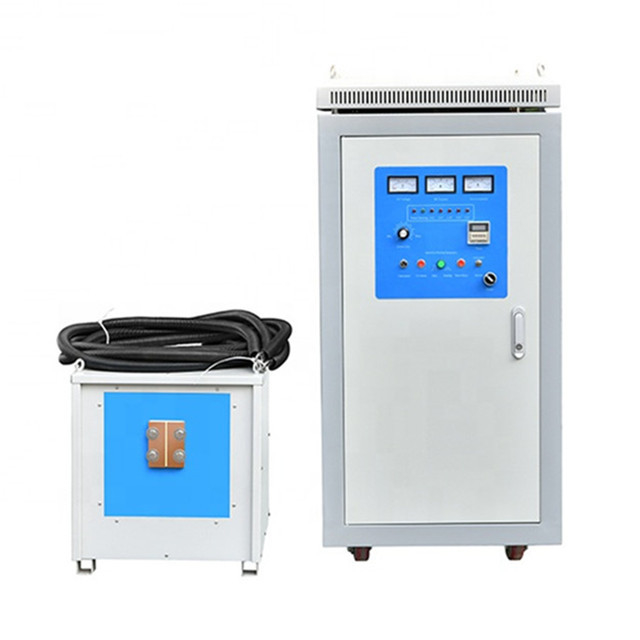 Aquecedor por indução de alta frequência (30-80 kHz) para fundir ouro a 1600°C