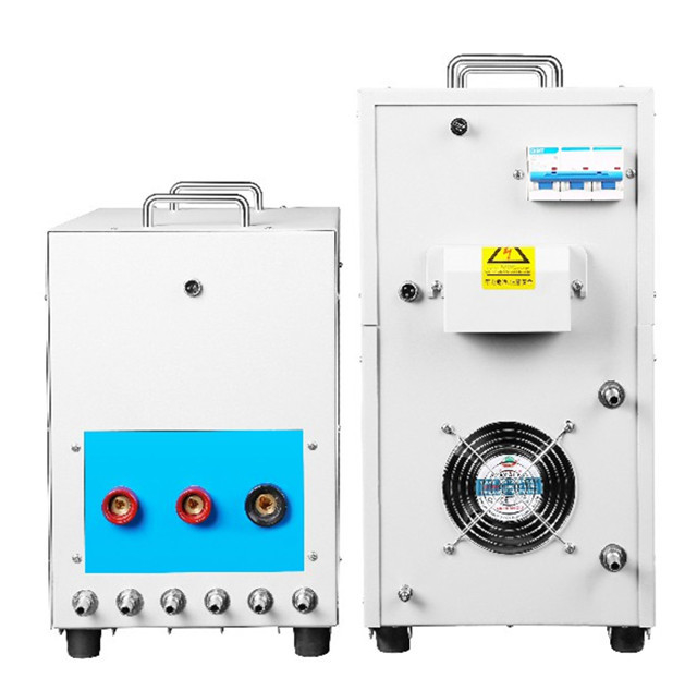 Aquecedor por indução de alta frequência (30-80 kHz) para fundir ouro a 1600°C