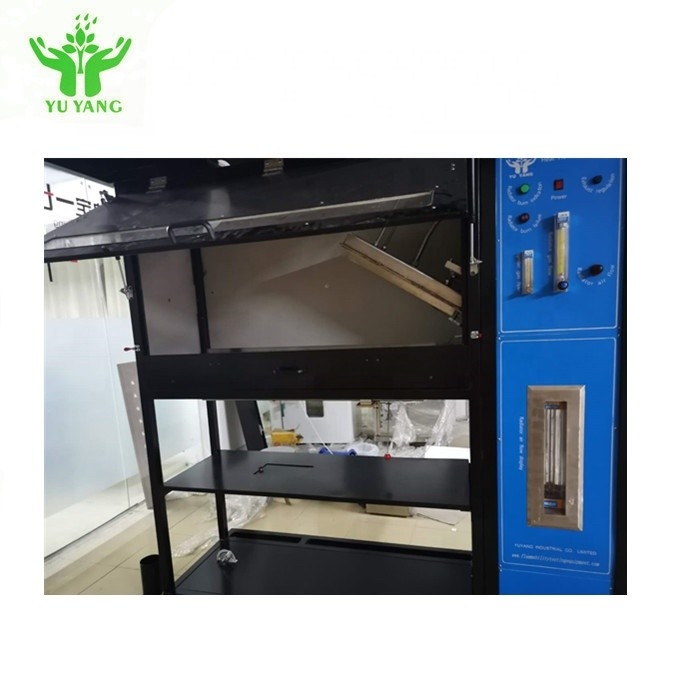Chama de ASTM E648 - teste retardador, equipamento de testes de pavimentação do fogo do fluxo de calor brilhante de 120mm