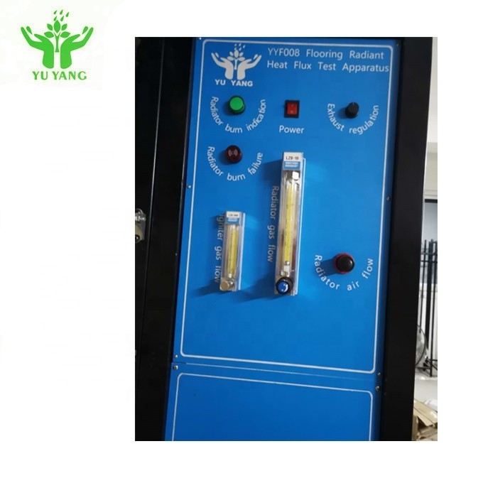 Chama de ASTM E648 - teste retardador, equipamento de testes de pavimentação do fogo do fluxo de calor brilhante de 120mm