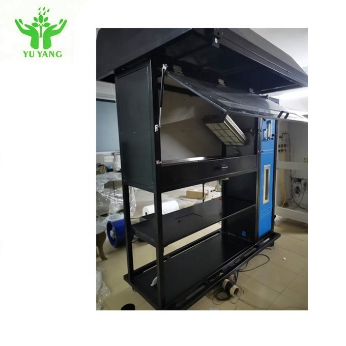 Chama de ASTM E648 - teste retardador, equipamento de testes de pavimentação do fogo do fluxo de calor brilhante de 120mm