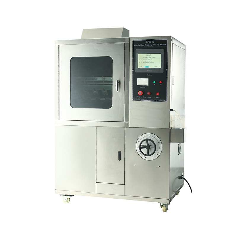 IEC de seguimento de alta tensão 60587/IEC 60112 do equipamento de testes da inflamabilidade do índice