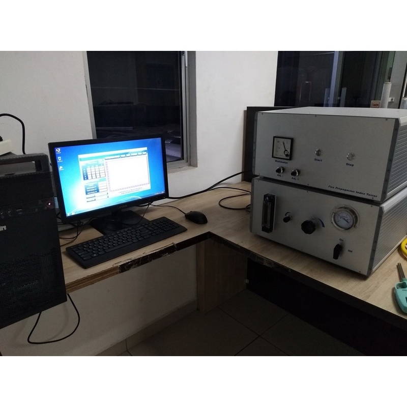 Equipamento de teste do fogo do laboratório do instrumento do teste da combustão das BS 476-6 para materiais de construção