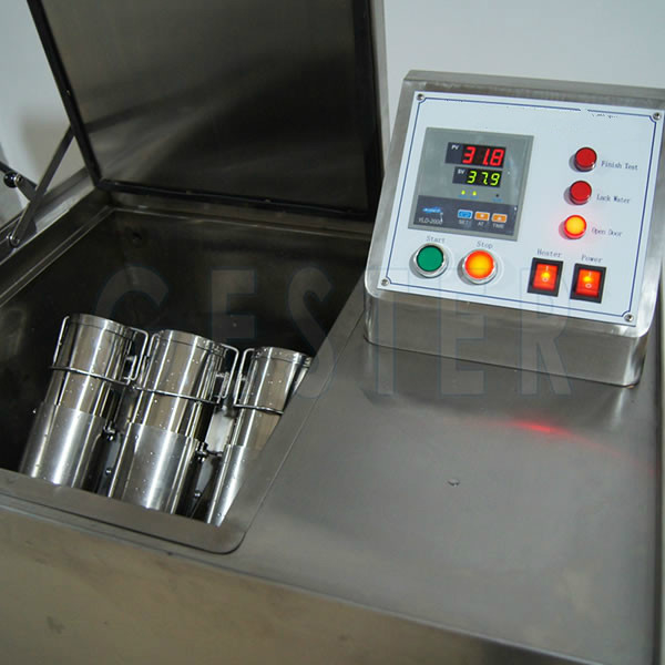 Launderometer acelerado verificador da rapidez de cor do cartucho 550ml AATCC 61 do ISO