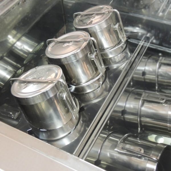 Launderometer acelerado verificador da rapidez de cor do cartucho 550ml AATCC 61 do ISO