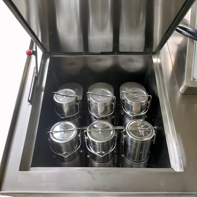 Copo do verificador 1200ml da rapidez de cor de ISO105 AATCC 61 Rotawash para a matéria têxtil