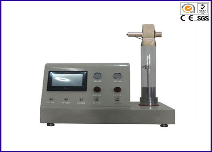 Limitando ISO 4589-2 ASTM D2863 do instrumento do índice do oxigênio com o verificador da densidade de fumo
