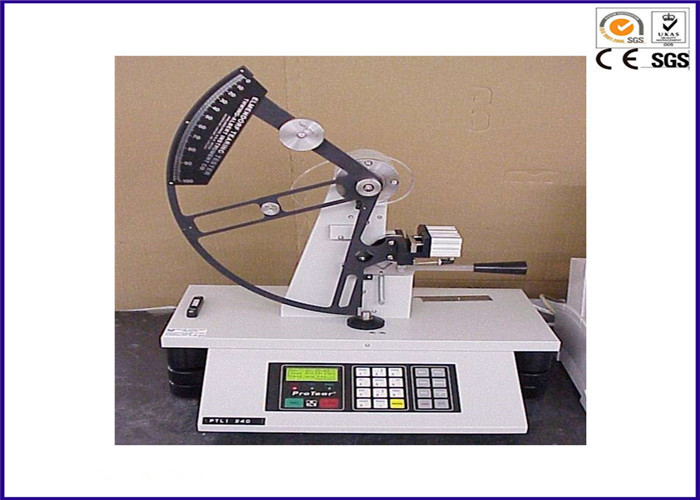 Verificador de rasgo do equipamento de testes 0-64N do laboratório do papel 58KG e da matéria têxtil Elmendorf