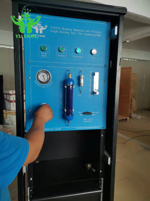 Único verificador ardente do EN 13823 GB/T 20284 para os materiais de construção horizontais