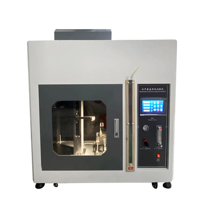 UL 94 ASTM D 635 Teste de inflamabilidade horizontal de plástico Equipamento de ensaio da taxa de queima