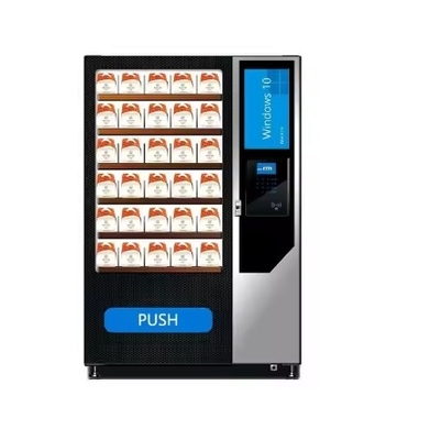 Máquina vendedora de gelo de suco de café digital inteligente com opção de pizza de incenso disponível para venda