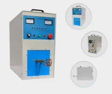 Máquina de soldadura de tubos de cobre compacta e portátil 25KW, 50A aquecimento por indução