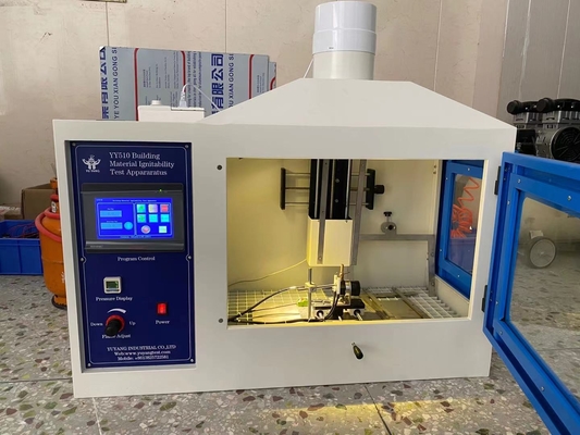Equipamento de Forno para Teste de Inflamabilidade Iso11925 para Avaliação das Propriedades de Retardamento de Fogo de Materiais de Construção