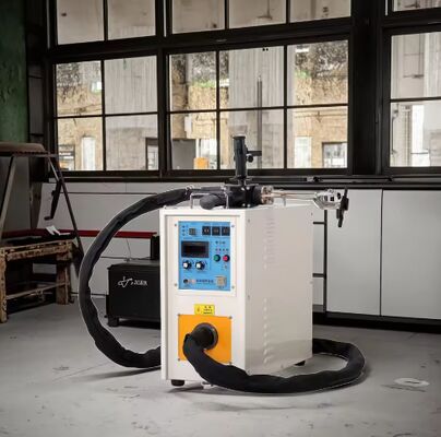 Aquecedor de indução por HF PLC portátil: brasagem AC, rolamentos e aquecimento de metais